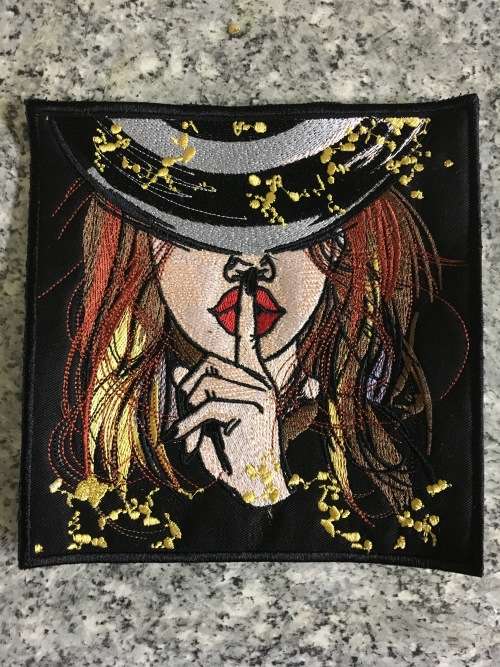 SALE!!! END OF RANGE! Be Quiet badge patch 17cm x 17cm