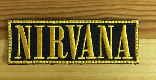 BDG432 Rock band Nirvana long badge patch
