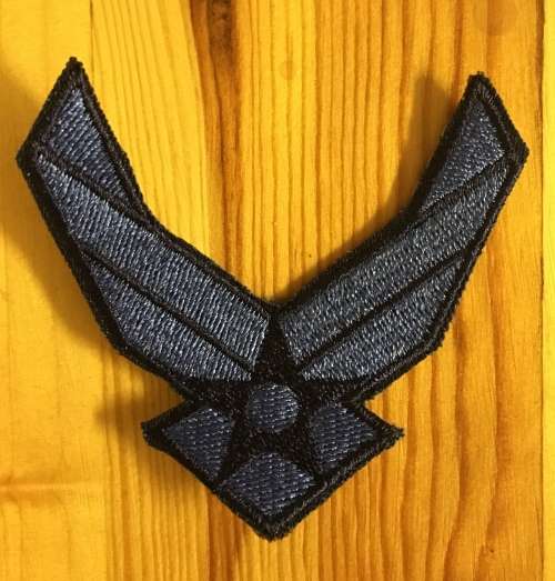 BDG582 Airforce Ribbon patch badge