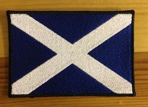 BDG586 Scotland flag badge patch