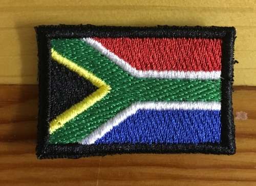 BDG592 Flag SA Small patch badge