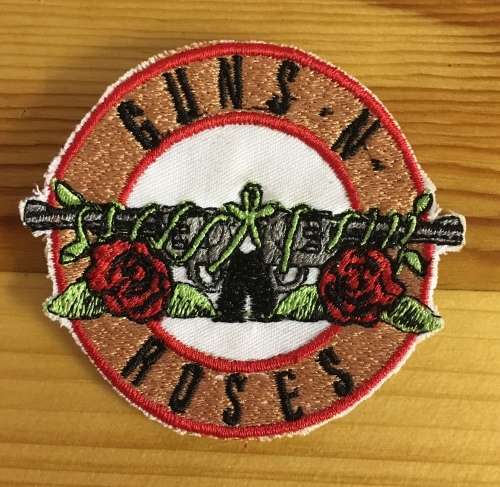 BDG609 Guns n roses Rock band badge patch