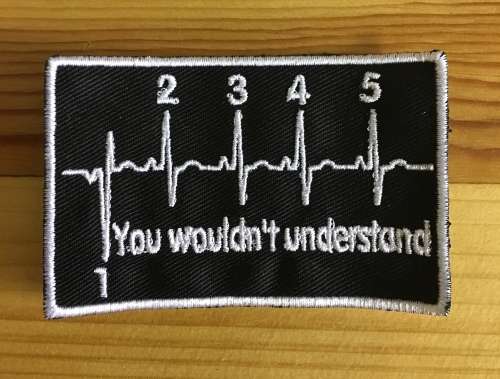 BDG612 You wouldn`t understand badge patch