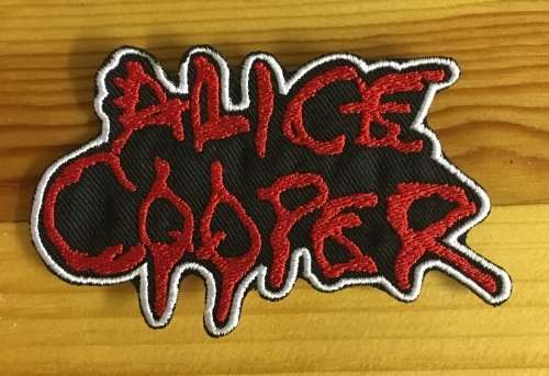 BDG635 NEW!! Alice Cooper rock badge patch