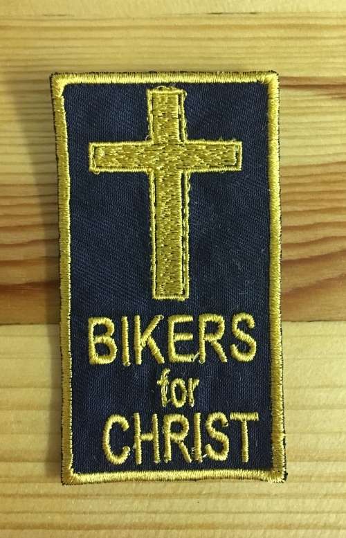 BDG138 Bikers for Christ badge patch