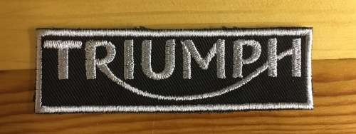 BDG724 Triumph badge patch