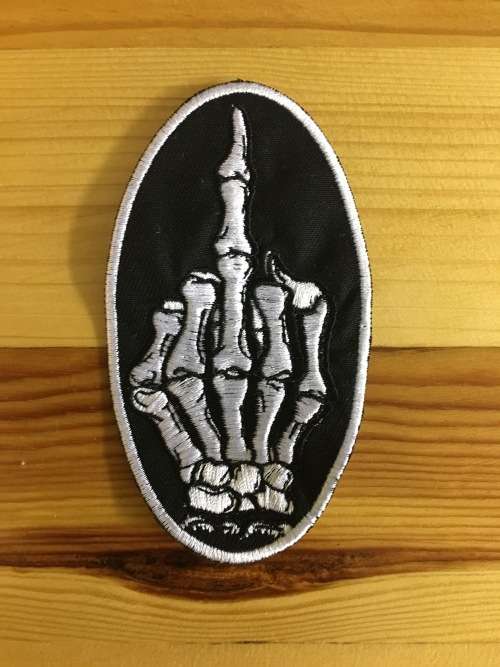 BDG557 Finger badge patch