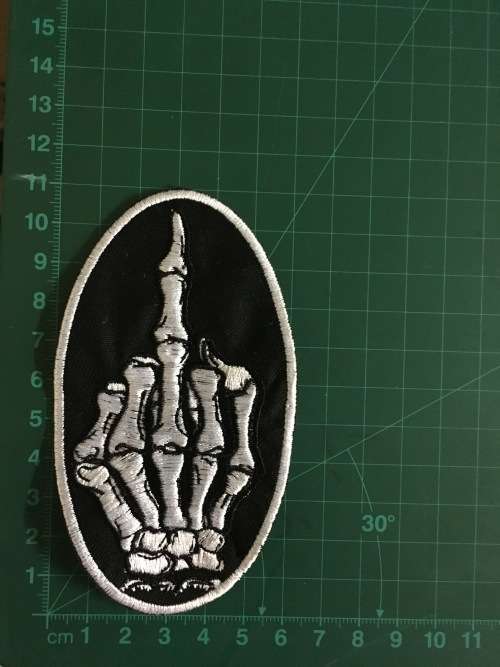 BDG557 Finger badge patch