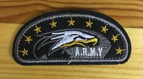 BDG902 Army eagle and starts badge patch