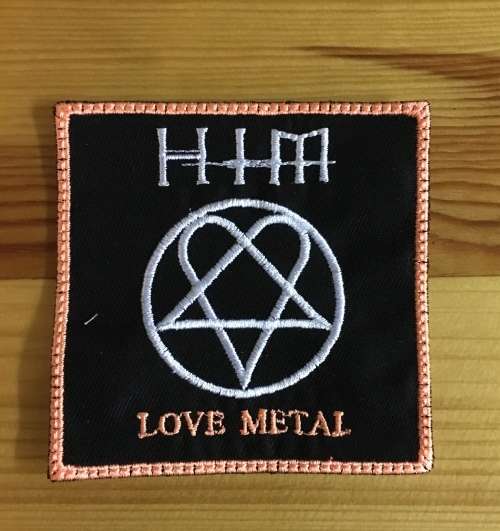 BDG978 Rock Him logo badge patch