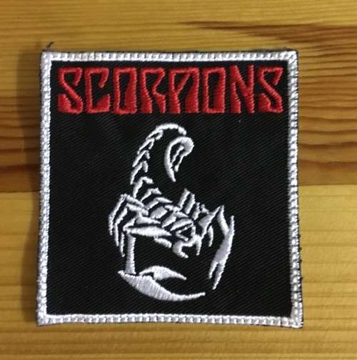 BDG972 ROCK Scorpions patch badge