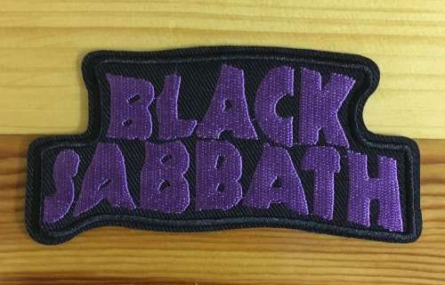 BDG983 Black Sabbath rock band name badge patch
