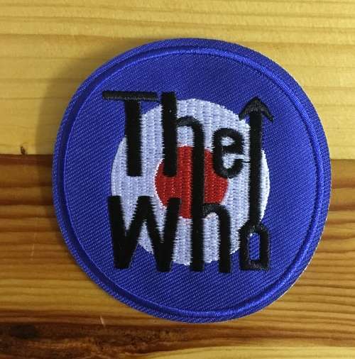 BDG982 ROCK The who patch badge iron on