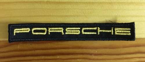BDG1054 Automotive Porsche badge patch
