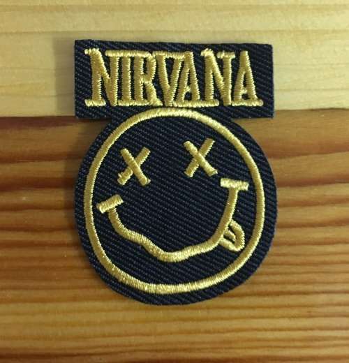 BDG161 Nirvana badge patch 5 cm