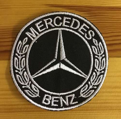 BDG852 Automotive Merc Benz badge patch