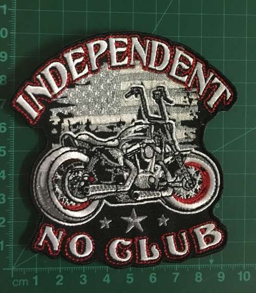 BDG1090 Independant Bike Badge Patch 10cm x 10cm