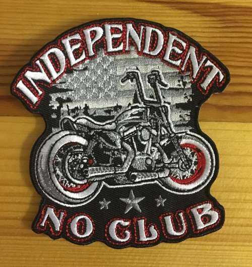 BDG1090 Independant Bike Badge Patch 10cm x 10cm