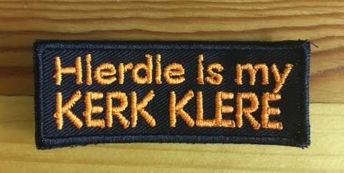 BDG1172 Hierdie is my kerk klere patch badge