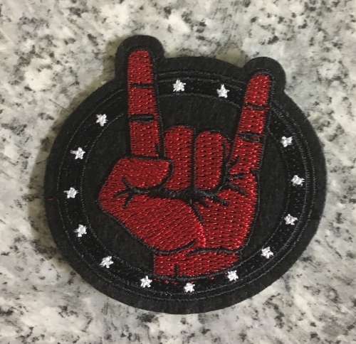 BDG Peace fingers patch badge
