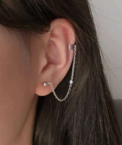 Cuff earring nickle fashion jewellery - 1 piece