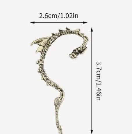 Dragon earring 1 pc fashion jewellery