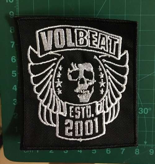 BDG Rock band Volbeat badge patch