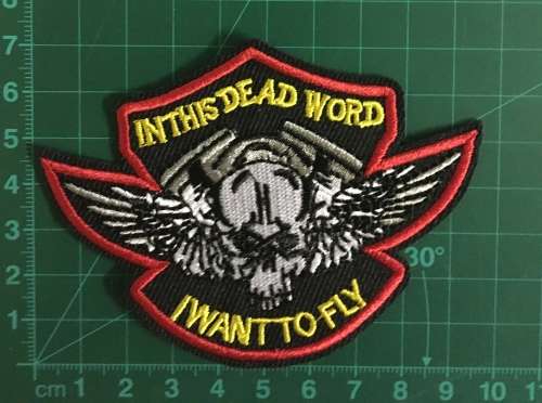 R20 bargain I want to fly badge patch