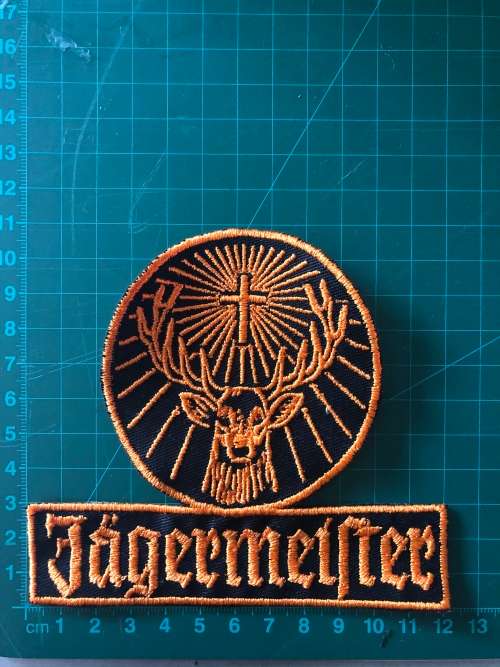 JGM racing suit badge patch 7 12CM X 10CM