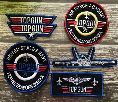 Aviation Top gun patches set 10