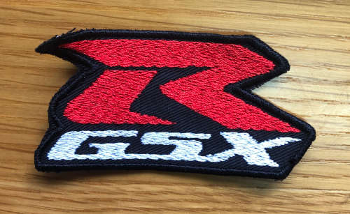 GSXR Suzuki GSXR  badge patch