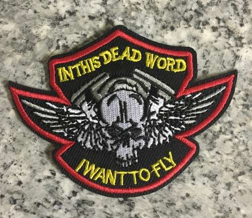 R20 bargain I want to fly badge patch