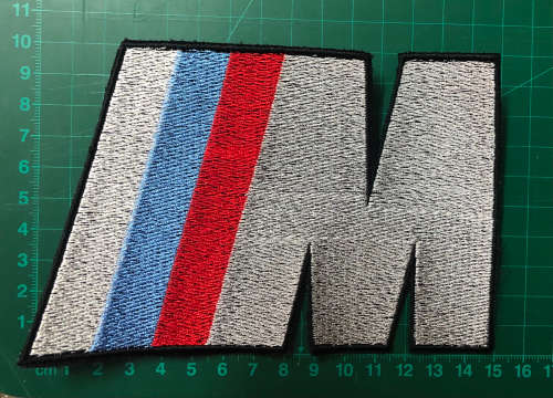 BMW motorsport 15cm x 10cm patch