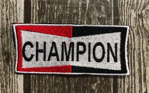 CHM racing suit badge patch 6