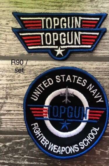 Aviation Top gun patches set 1