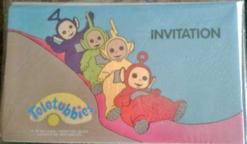 Teletubbie Invitations (4) - Teletubbies Party