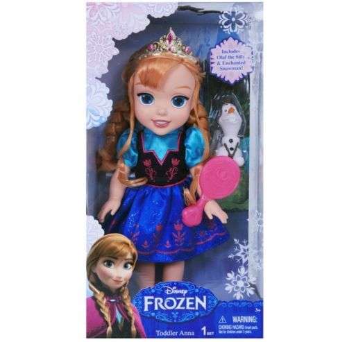 Disney Frozen Anna Toddler Doll with Olaf - Disney Brand