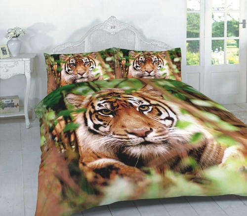 Tiger Duvet Set - 3D Duvet Set