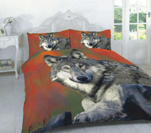 Wolf Duvet Set - 3D Duvet Set