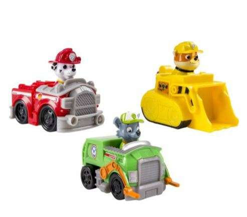 3 Pack Racers Team - Paw Patrol Toys