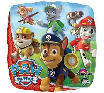Foil Balloon - Paw Patrol Party - IN STOCK