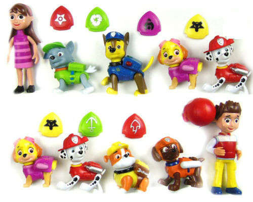 Paw Patrol Figurines / Paw Patrol Cake Toppers - Paw Patrol Toys