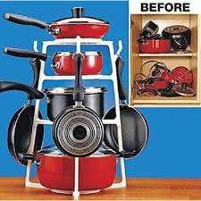PAN TREE - WHAT A WAY TO STORE YOUR PANS TAKING UP LESS SPACE IN YOUR CUPBOARDS