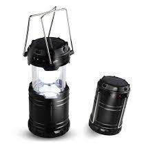 RECHARGEABLE CAMPING LANTERN - THREE WAYS TO CHARGE
