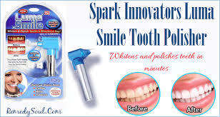 LUMA SMILE - TEETH POLISHER - GIVES YOU A BRIGHT CLEAN SMILE