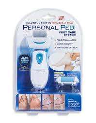 PERSONAL PEDI FOOT CARE SYSTEM WITH BONUS BUFFING ROLLER