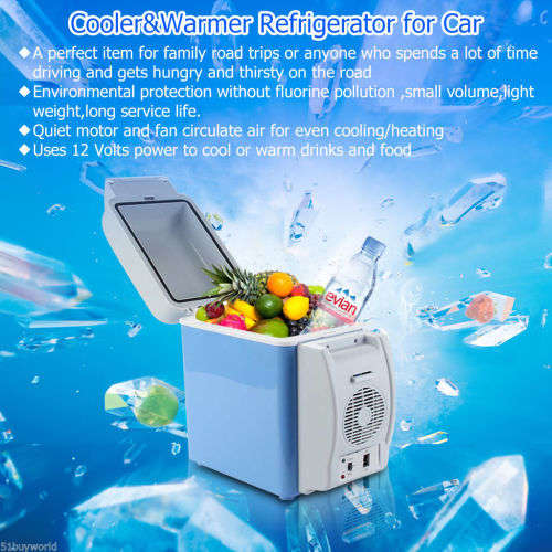 7,5 LITRE - 12V PORTABLE COOLER/WARMER FOR YOUR CAR/TRUCK REFRIGERATION