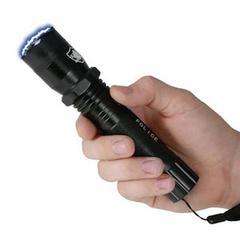 TACTICAL FLASHLIGHT WITH SELF DEFENSE SHOCKER - STUN GUN