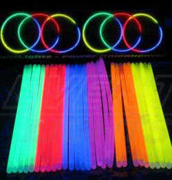 300 GLOW STICKS - 45 CENTS PER GLOW STICK