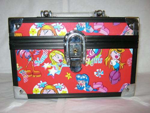 NAUGHTY GIRLS METAL JEWELLERY BOX